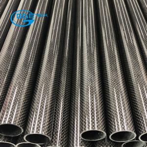 Wholesale 12mm(10mm) Woven Finish Carbon Fibre Tube - 1m Length ,3K Carbon Fiber Tube price from china suppliers