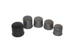 Aluminum Machined Pipe End Caps , Heavy Duty Oil Filter Cap Customized Size