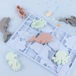 Ocean World Silicone Puzzle BPA Free Eco Friendly For Kids Education
