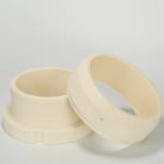 High temperature resistant insulating zirconia ceramic ring