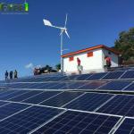 Rooftop Wind Hybrid System Horizontal Axis Wind Turbine 20KW