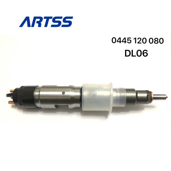 DL06 0445120080 Common Rail Fuel Injector Nozzle For Excavator DOOSAN DAEWOO Spare Parts