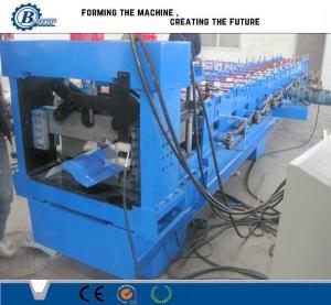 China Color Coated Steel Roofing Step Ridge Cap Sheet Making Machine Roller Forming Machine on sale