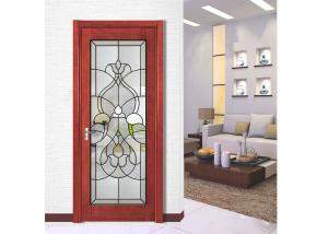 Wholesale Polished Hollow Structure Durable Clear Beveled Glass Panels For Window / Door / Curtain from china suppliers