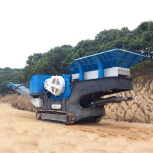Wholesale Crawler Type Mobile Jaw Crusher Plant Wheel Mounted For Mining from china suppliers