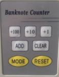 Mix Value Money Counter Bill Counter Sort Different Denominations Money Banknote