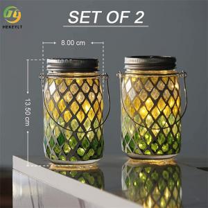 China 5.5 LED Commercial Light Solar Powered Outdoor Glass Lantern on sale