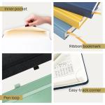 Daily Planner 2024 FSC 80gsm Paper A5 Size 80GSM Ivory Paper Vertical Layout