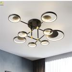 Acrylic Home/Hotel Metals Art gold LED application Nordic Pendant Light