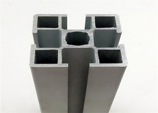 6061 T6 Mill Finish Extruded T Slot Construction Aluminium Profiles