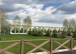 Wholesale 15m * 25m Aluminum Frame Structure Glass Tent Wedding With VIP Wooden Flooring from china suppliers