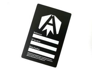 Wholesale 0.3mm Thickness Metal Label Plates Laser Cut Engraved Matte Black Stainless Steel Metal Tag from china suppliers