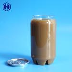 350ML 123MM Plastic Soda Cans For Beverages Milk Tea
