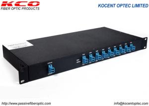 Wholesale Demux CWDM Rackmount Patch Panel Fiber Optic 8 Channel Low PDL from china suppliers