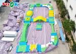 Silk Printing Inflatable Water Obstacle Course For Wake Park