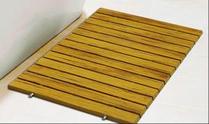 Wholesale Rectangular Wood Plastic Composite Decking WPC Shower Mat 80cm x 60cm from china suppliers