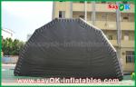 Inflatable Work Tent Black Customized Inflatable Air Tent Stage Show Large Event