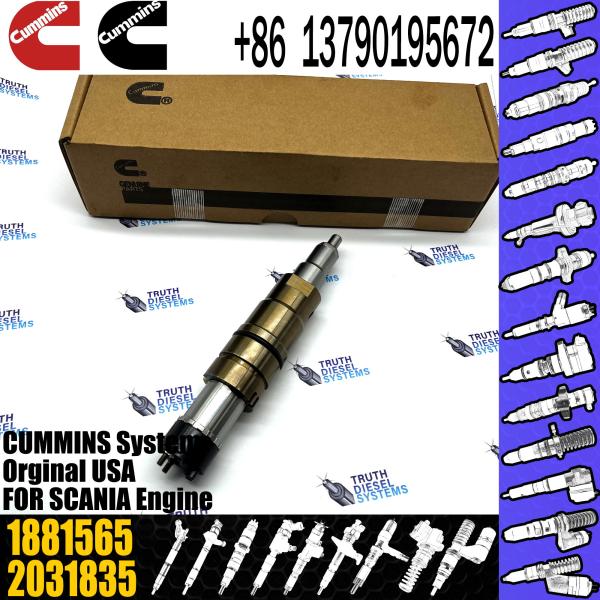 common rail injector 1881565 for diesel fuel engine 1933613 2057401 2058444