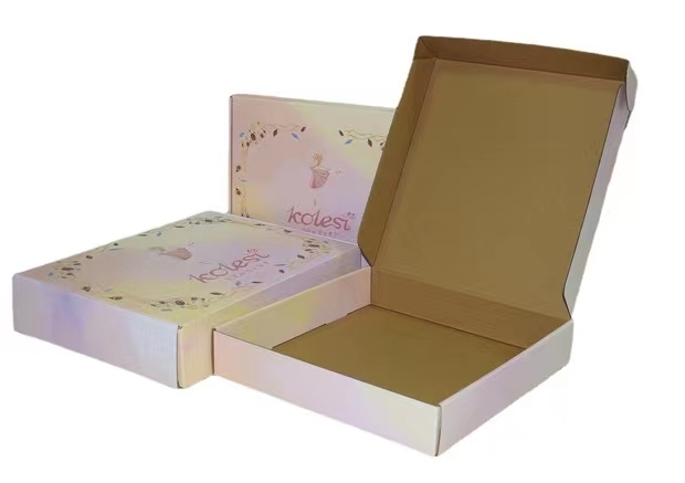 kraft paper Corrugated Mail Box slot Cardboard Shipping Boxes