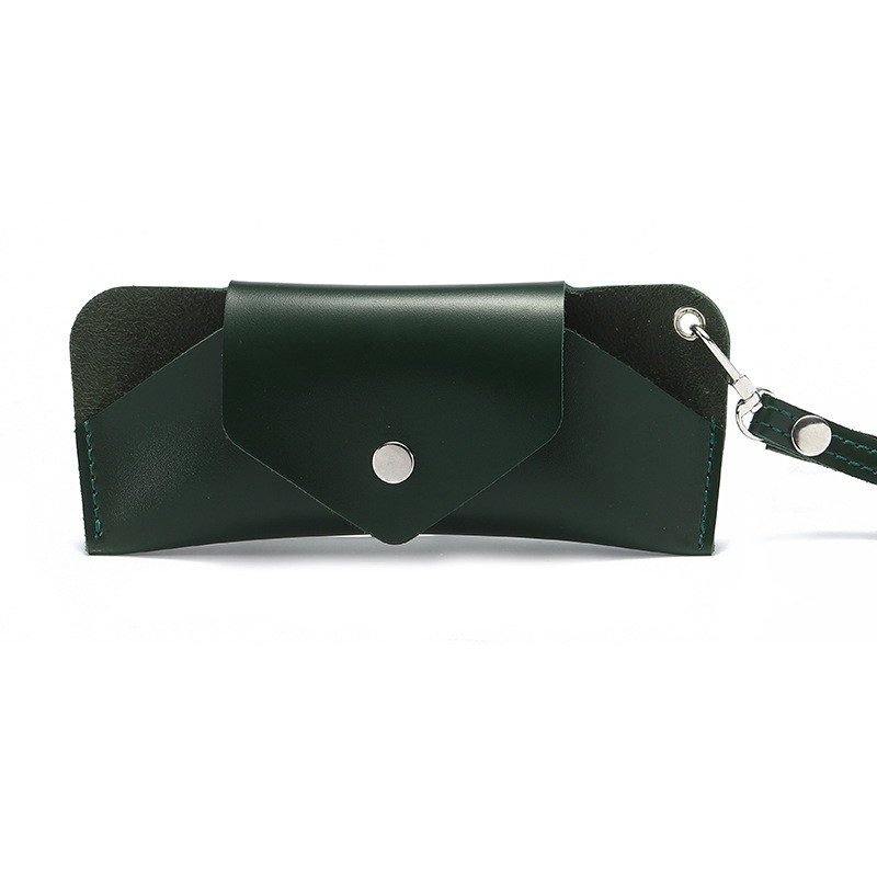 Simple Design Pu Leather Glasses Case Holder Organizer Travel Glasses Pouch