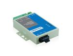 Aluminum Alloy 1 Port Serial To Fiber Converter -40~75 Centigrade Operating