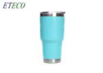 21oz Blue Stainless Steel Tumbler Cups For Coffee Wine Juice No Rust
