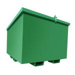 200Kg Skip Bins Outdoor Scrap Metal Waste Bin Construction Garbage Collection