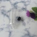 Clear Customized 80ml PET Screw Top Bottles for Personal Care Items