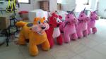 Hansel attractive carnival plush animals for Christmas baby stuffed plush animal
