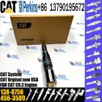 E336E C9.3 Excavator parts Fuel Injector 138-8756 456-3589 155-1819 324-5467 232