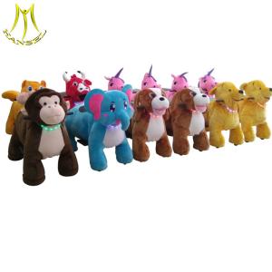 Wholesale Hansel mall coin operated mountable plush animal electric for children from china suppliers
