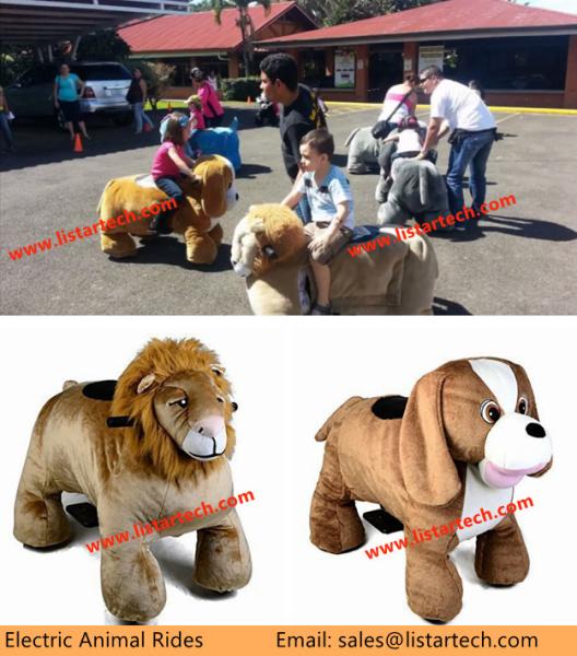 Children Scooter Ride on Horse Animal Toy Car Animal Rides for Game Center