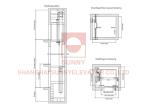 2000kg Observation Elevator With Square Shape Full Glass Cabin