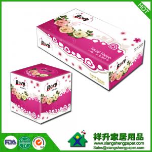 China box facial tissue wood pulp white   180x200mm 2ply 100sheets/box 36boxes/cartons on sale