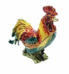 Jewlery packaging box rooster shape jewelry box rooster style jewelry box
