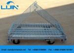Industrial Steel Mesh Storage Cages , 1200 * 1000 * 890mm Wire Security Cage