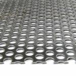 316 Stainless Steel Perforated Sheet Metal Panels / Perforated SS Plate 304