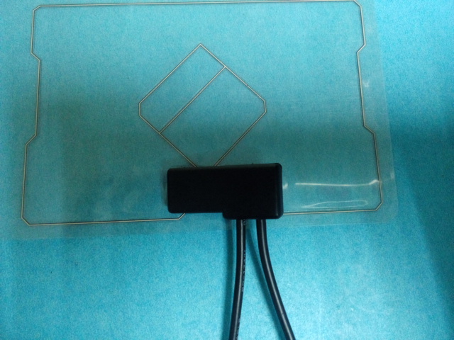 High Gain Window Car GPS Antenna L-type VHF UHF GT Film for GPS Tracker on Car Window