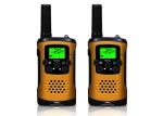Cute Yellow FRS GMRS Walkie Talkie , Hands Free Walkie Talkie For Kids