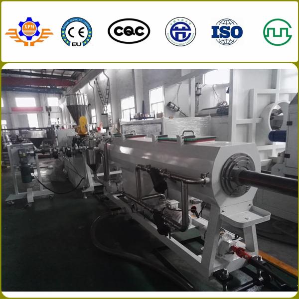 20 - 160MM PVC Tube Making Machine PVC Pipe Extruder Conical Twin Screw