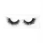 Long Dramatic Reusable 25mm 3D Mink Lashes Nature Black