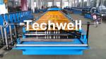 Hydraulic cutting Trapezoidal Roof Deck Roofing Sheet Making Machine TW38-200