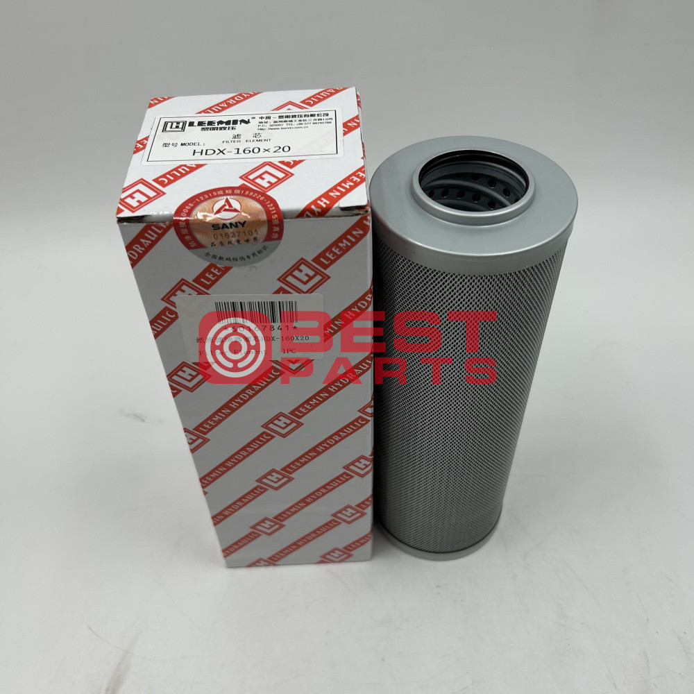 Excavator Engine Parts Hydraulic Oil Filter Element HDX-160X20