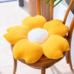 No Fading Girls Sleeping Short Plush Flower Pillow