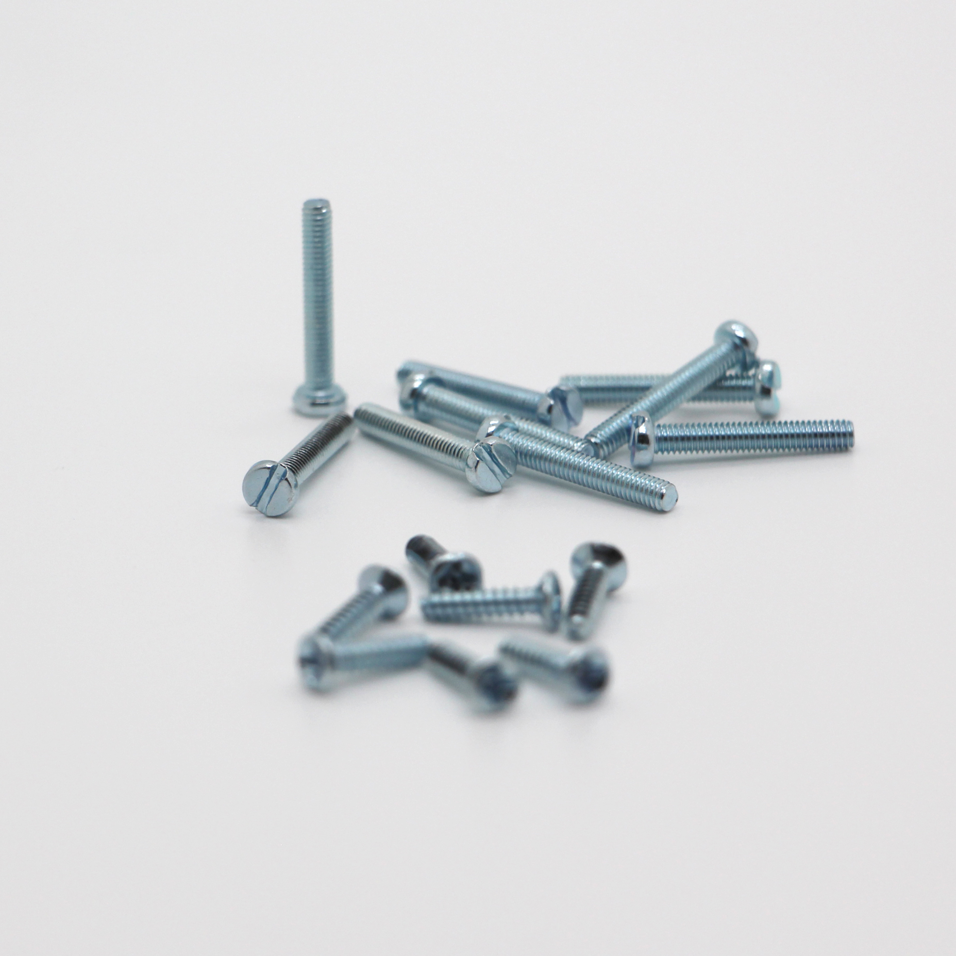 Customized Pan Head Phillips Half Thread Machine Stainless Steel 304 316 Tapping Tiny Micro Screws Fasteners