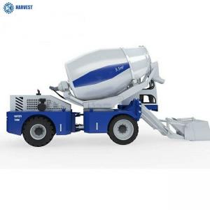 China Harvest HY350 4 Wheel Drive 3.5m3 8 Ton Self Load Concrete Mixer Truck on sale
