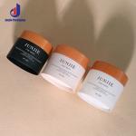 Luxury White Plastic Cosmetic Jars 250g 300g 400g 500g 700g Double Wall Plastic