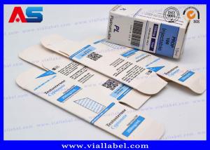 Wholesale Small Pharmaceutical Small Cardboard Box Printing For Sterile Injection Vials Deca / Enanthate from china suppliers