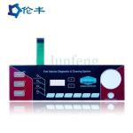 Embossed Keys PET Waterproof Membrane Keypad Metal Domes Led Membrane Switch