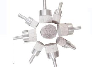 Wholesale High Performance 120 Grit ATB Flex Nylon Mini End Abrasive Brush 20mm Shank from china suppliers